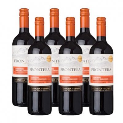 Frontera 6 x Carmenere Cabernet Sauvignon